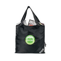 Latitudes Black Foldaway Shopper Bag